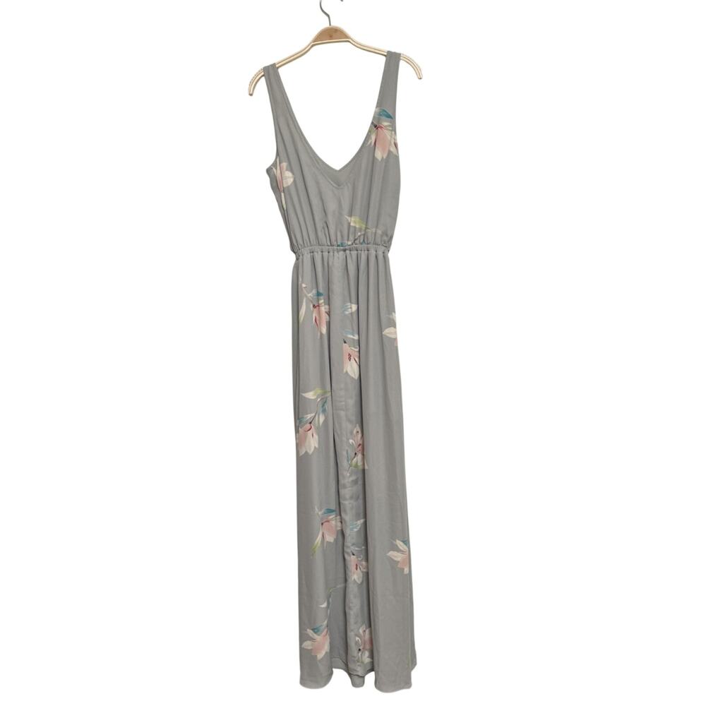 "Show Me Your MuMu" Maxi Dress Size Small Kendall Lily Showers Floral Low Back